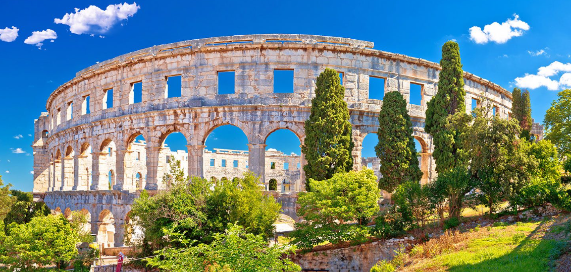 Pula Arena (Roman Amphitheatre), Pula, Istria, Croatia